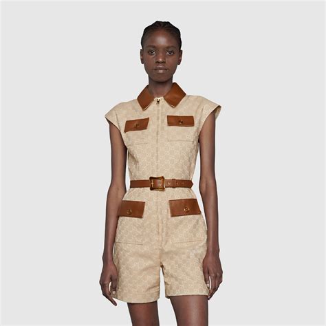 jontron gucci dress|gucci jumpsuits for women.